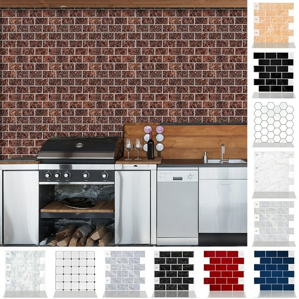 Details about Wall Stickers Kitchen Art 3D Peel & Stick Self Adhesive Wall Backsplash Tiles Details about Wall Stickers Kitchen Art 3D Peel & Stick Self Adhesive Wall Backsplash Tiles